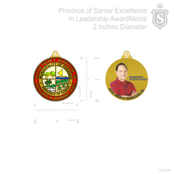Province of Samar Excellence in Leadership Award Medal