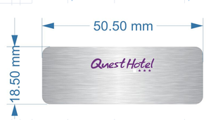 Quest Hotel Nameplate