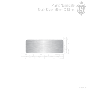 Blank Nameplate