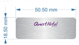 Quest Hotel Nameplate