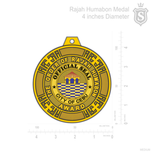 Rajah Humabon Award medal
