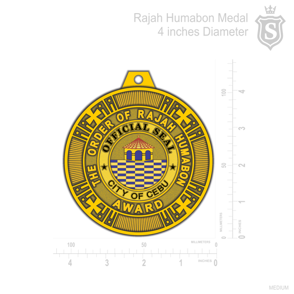Rajah Humabon Award medal