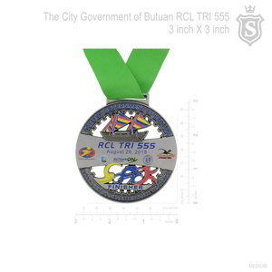 The City Government of Butuan RCL TRI 555 Medal