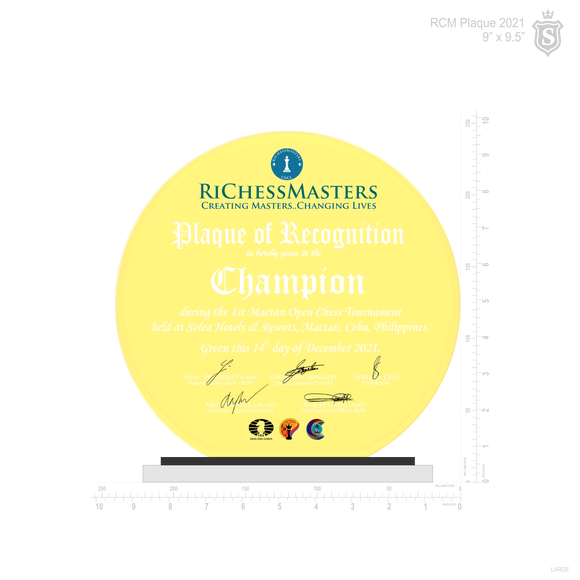 RCM PLAQUE 2021