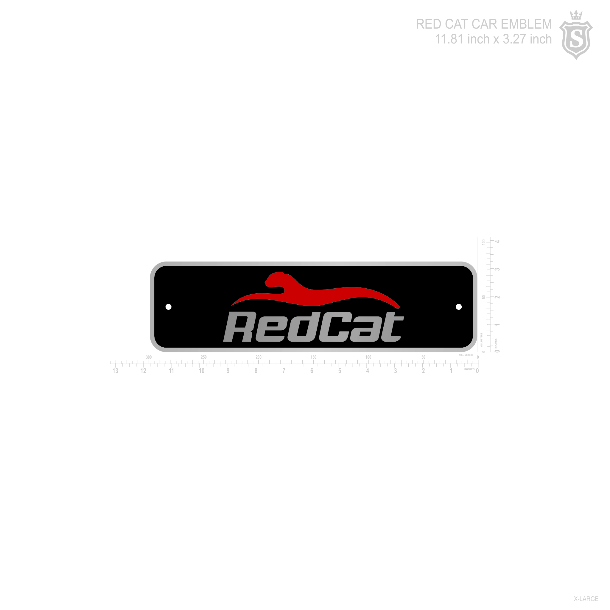 Car Emblem Red Cat Logo – Suarez Arts