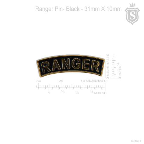 Ranger Pin - Black