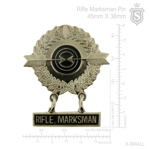 Rifle Marksman Pin