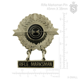 Rifle Marksman Pin