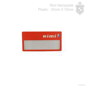 Rimi Nameplate