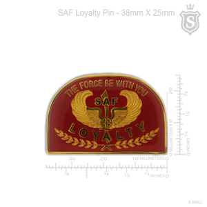 Special Action Force (SAF) Loyalty Pin