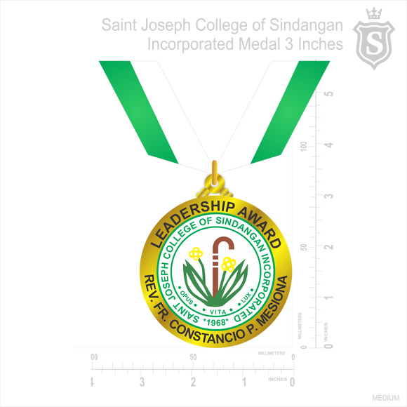 Saint Joseph College of Sindangan Medal 2020