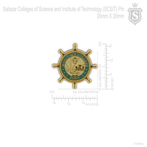 Salazar Colleges Science Institute of Technology (SCSIT) Maritime College Pin