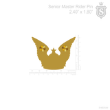 Senior Master Rider Pin