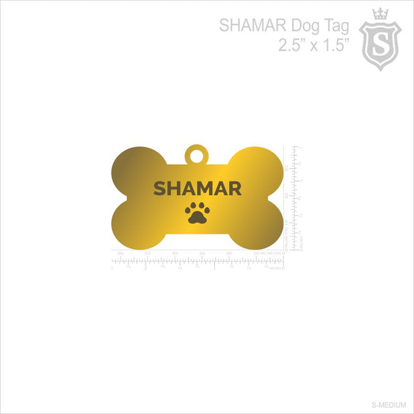 Dog Tag Nameplate
