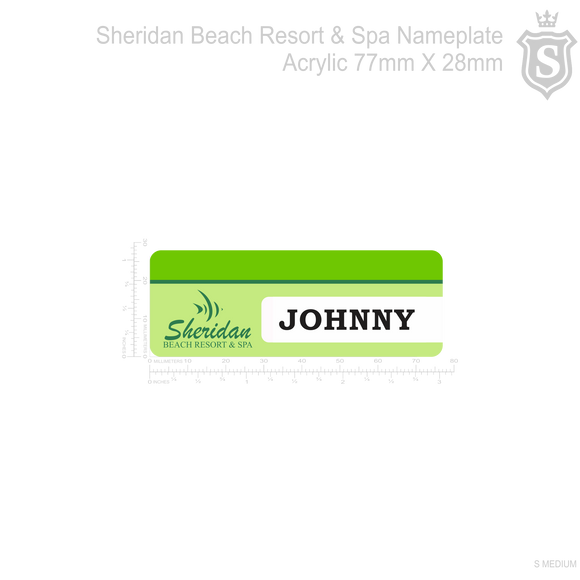 Sheridan Resort And Spa Nameplate