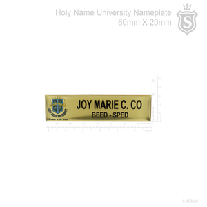 Holy Name University BEED-SPED Nameplate