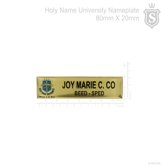 Holy Name University BEED-SPED Nameplate