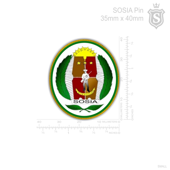 Supervisory Office for Security and Investigation Agencies (SOSIA) Pin - PNP