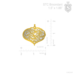 STC BROOCH PENDANT