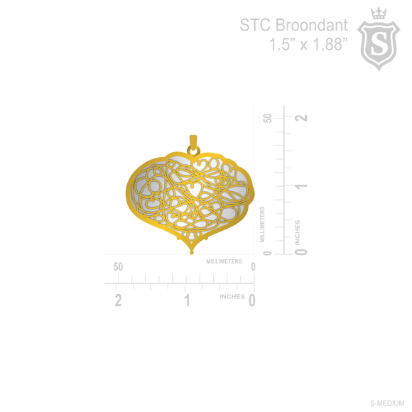 STC BROOCH PENDANT