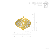STC BROOCH PENDANT