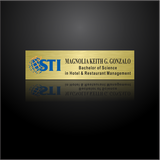 STI Nameplate - Bachelor of Science in Hotel Restaurant Management