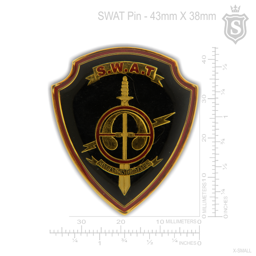 Swsc Pin Special Weapons And Tactics (SWAT) Pin – Suarez Arts