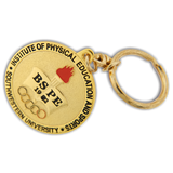 South Western University (SWU) Bachelor of Science in Physical Education (BSPE) Keychain Gold 38mm