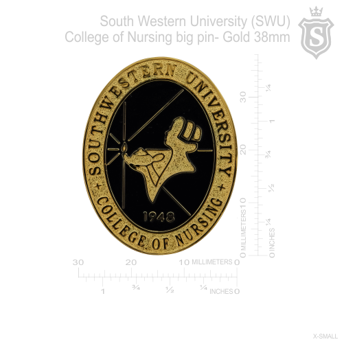 South Western University (SWU) College of Nursing Pin Big