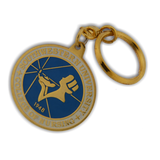 South Western University (SWU) - College of Nursing Keychain Gold