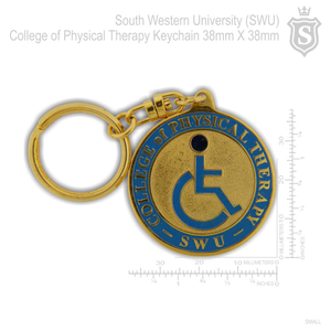 South Western University (SWU) College of Physical Therapy Keychain