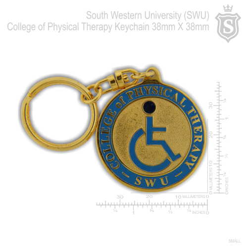 South Western University (SWU) College of Physical Therapy Keychain