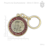 South Western University (SWU) Proud to be Southwestener Keychain Gold 38mm