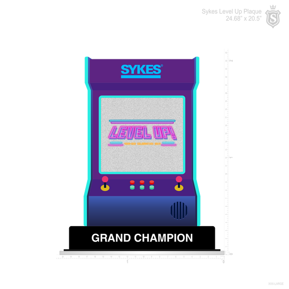 Sykes Level Up Plaque