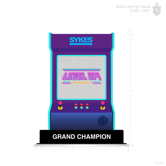 SYKES LEVEL UP PLAQUE