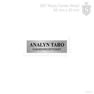 Music One Nameplate
