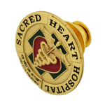 Sacred Heart Hospital Pin Gold
