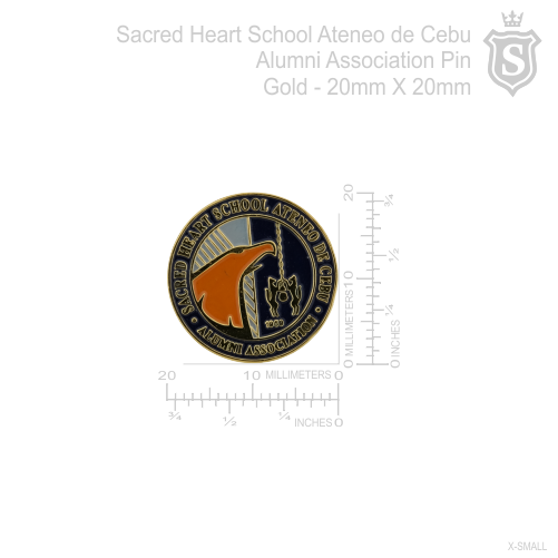 Sacred Heart School Ateneo de Cebu Pin Gold