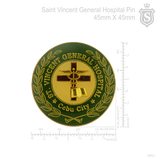 Saint Vincent General Hospital Metal Back Pin