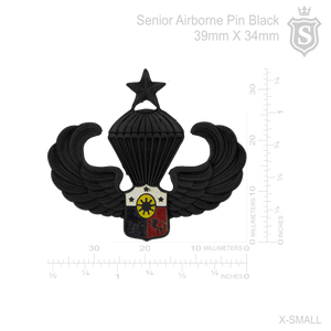 Senior Airborne Black Nickel