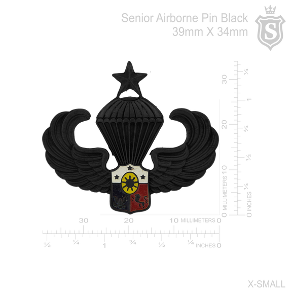 Senior Airborne Black Nickel