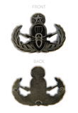 Master EOD Bombsquad Pin Black Nickel