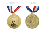 Don Sergio Osmeña Excellence Award Medal Gold 56mm