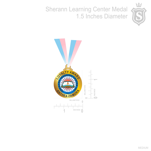 Sherran Learning Center Medal