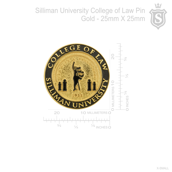 Silliman University College of Law Pin