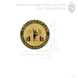 Silliman University College of Law Pin