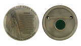 Simala Button Pin Nickel