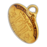 Miraculous Mama Mary Simala Pendant Gold 32mm