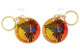 Sinulog Acrylic Circle Keychain 42mm