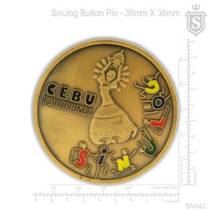 Sinulog Button Pin